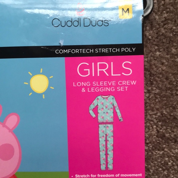 NWT CuddlDuds kids peppa pig - Picture 2 of 4
